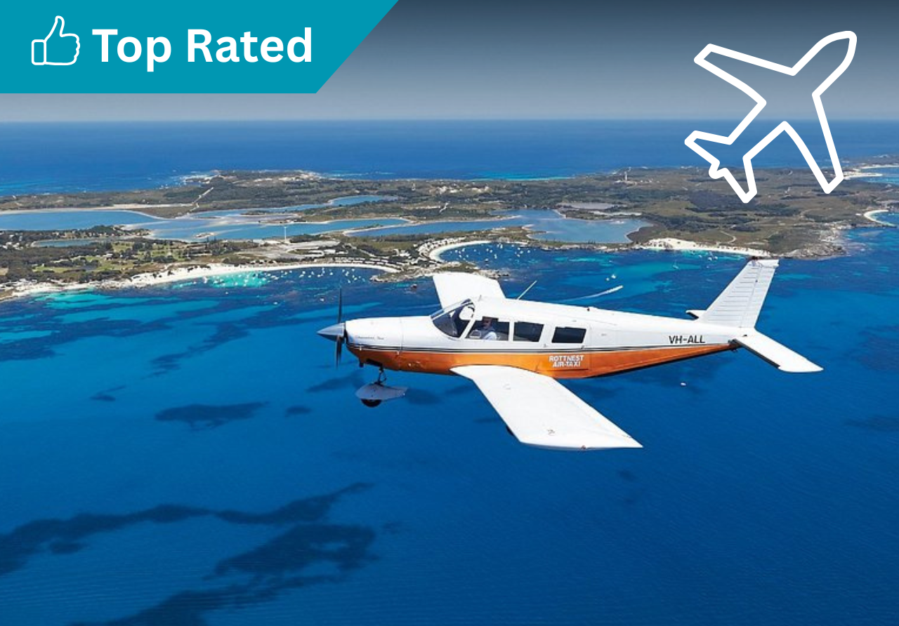 » Perth to Rottnest AND RETURN, up to 6 passengers.